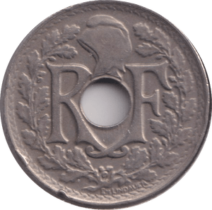 1917 25 CENTIME FRANCE - Cambridgeshire Coins