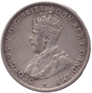 1917 AUSTRALIA FLORIN - WORLD COINS - Cambridgeshire Coins