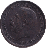 1917 FARTHING ( AUNC ) - FARTHING - Cambridgeshire Coins