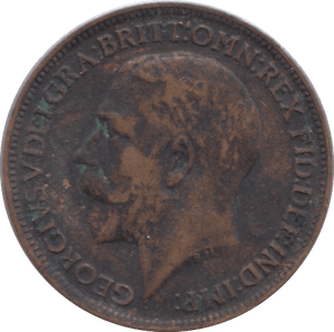 1917 FARTHING ( GF ) - Farthing - Cambridgeshire Coins