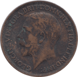 1917 FARTHING ( GF ) - Farthing - Cambridgeshire Coins