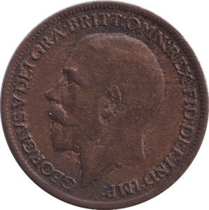 1917 FARTHING ( UNC ) - FARTHING - Cambridgeshire Coins