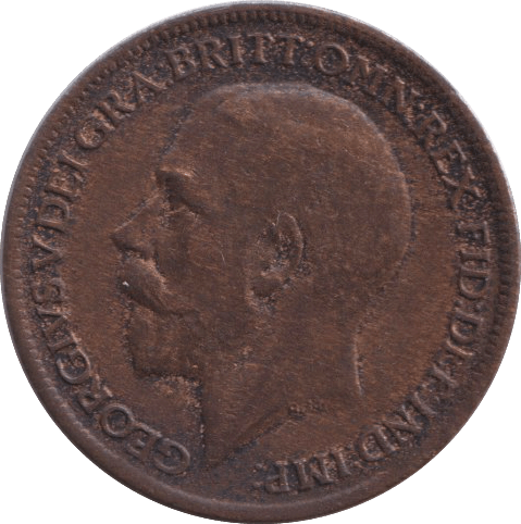 1917 FARTHING ( UNC ) - FARTHING - Cambridgeshire Coins
