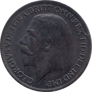 1917 FARTHING ( UNC ) - FARTHING - Cambridgeshire Coins