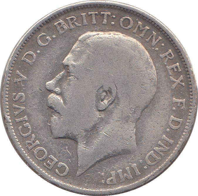 1917 FLORIN ( FINE ) - FLORIN - Cambridgeshire Coins