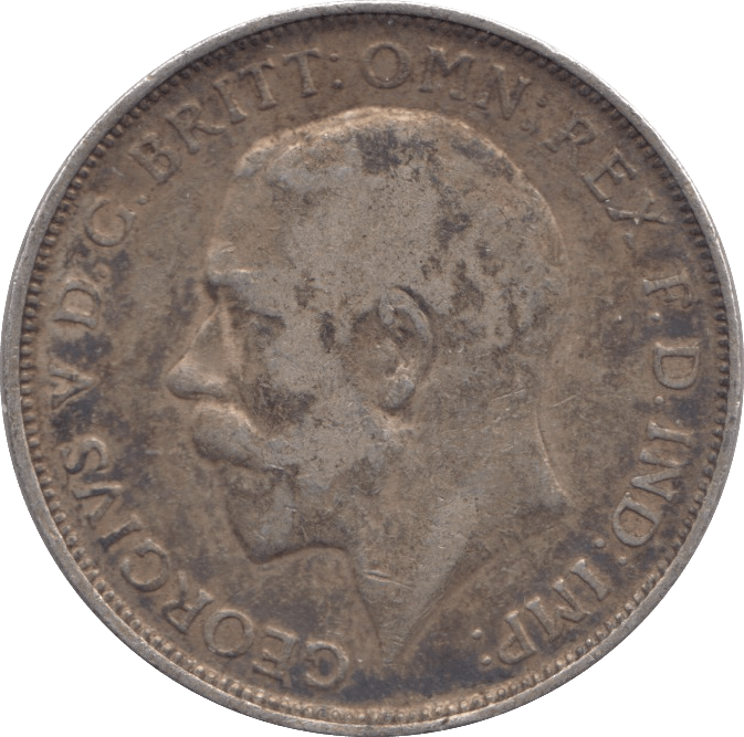 1917 FLORIN ( FINE ) - FLORIN - Cambridgeshire Coins