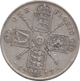 1917 FLORIN ( GF ) - FLORIN - Cambridgeshire Coins