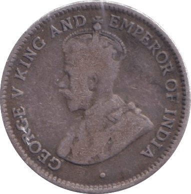 1917 FOURPENCE BRITISH GUIANA - WORLD COINS - Cambridgeshire Coins