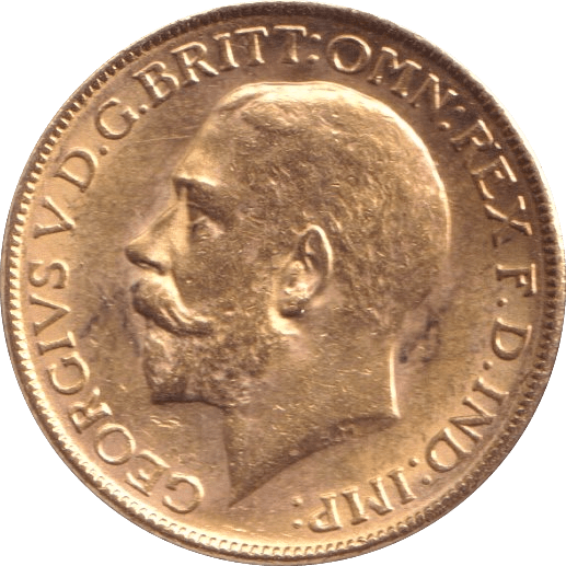 1917 GOLD SOVEREIGN ( AUNC ) - SOVEREIGN - Cambridgeshire Coins