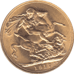 1917 GOLD SOVEREIGN PERTH MINT ( UNC ) - SOVEREIGN - Cambridgeshire Coins