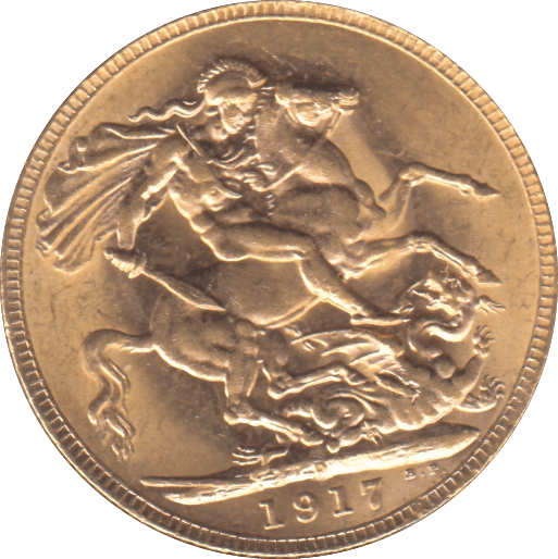 1917 GOLD SOVEREIGN PERTH MINT ( UNC ) - SOVEREIGN - Cambridgeshire Coins