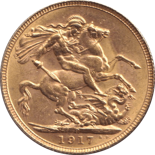 1917 GOLD SOVEREIGN ( UNC ) PERTH MINT - SOVEREIGN - Cambridgeshire Coins