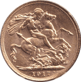 1917 GOLD SOVEREIGN ( UNC ) PERTH MINT - SOVEREIGN - Cambridgeshire Coins