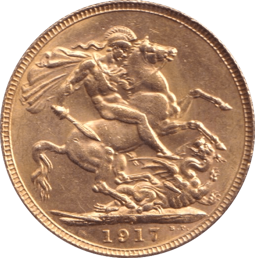 1917 GOLD SOVEREIGN ( UNC ) PERTH MINT - SOVEREIGN - Cambridgeshire Coins