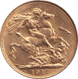 1917 GOLD SOVEREIGN ( UNC ) PERTH MINT - SOVEREIGN - Cambridgeshire Coins