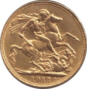 1917 GOLD SOVEREIGN ( UNC ) PERTH MINT - SOVEREIGN - Cambridgeshire Coins