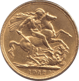 1917 GOLD SOVEREIGN ( UNC ) PERTH MINT - SOVEREIGN - Cambridgeshire Coins