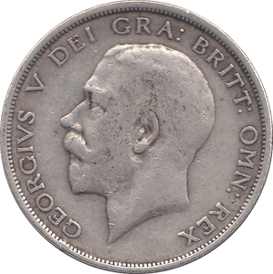 1917 HALFCROWN ( FINE ) - HALFCROWN - Cambridgeshire Coins