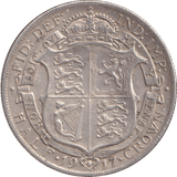1917 HALFCROWN ( GF ) - HALFCROWN - Cambridgeshire Coins