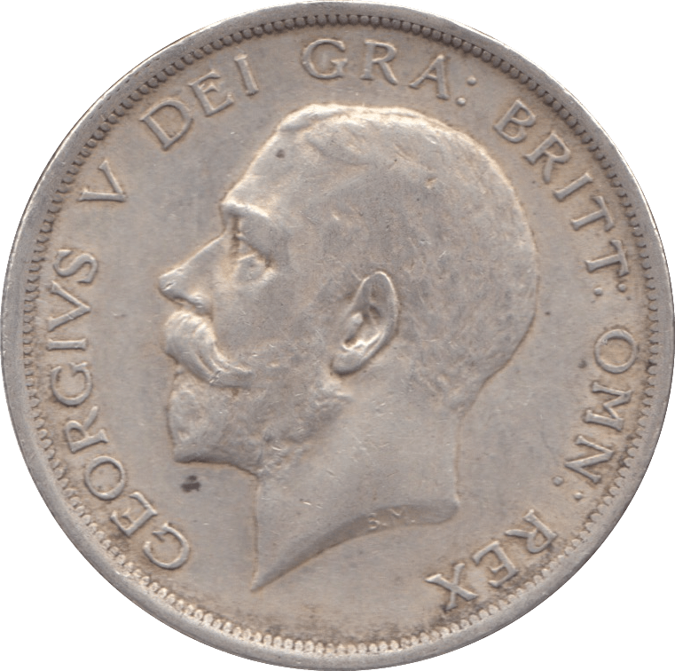 1917 HALFCROWN ( GVF ) - Halfcrown - Cambridgeshire Coins