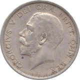 1917 HALFCROWN ( GVF ) - Halfcrown - Cambridgeshire Coins