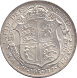 1917 HALFCROWN ( UNC ) 14 - HALFCROWN - Cambridgeshire Coins