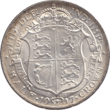 1917 HALFCROWN ( UNC ) 1 - HALFCROWN - Cambridgeshire Coins