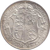 1917 HALFCROWN ( UNC ) 4 - HALFCROWN - Cambridgeshire Coins