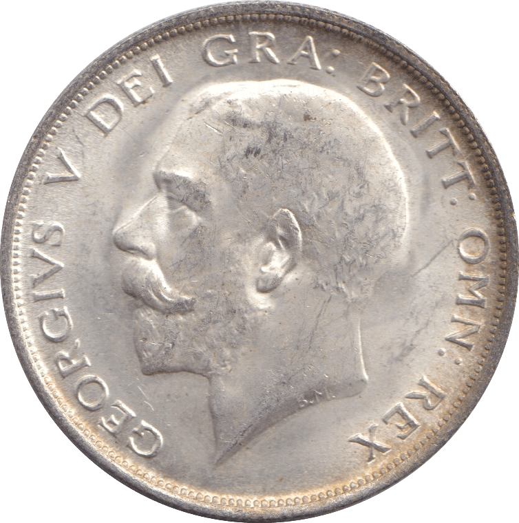 1917 HALFCROWN ( UNC ) 4 - HALFCROWN - Cambridgeshire Coins