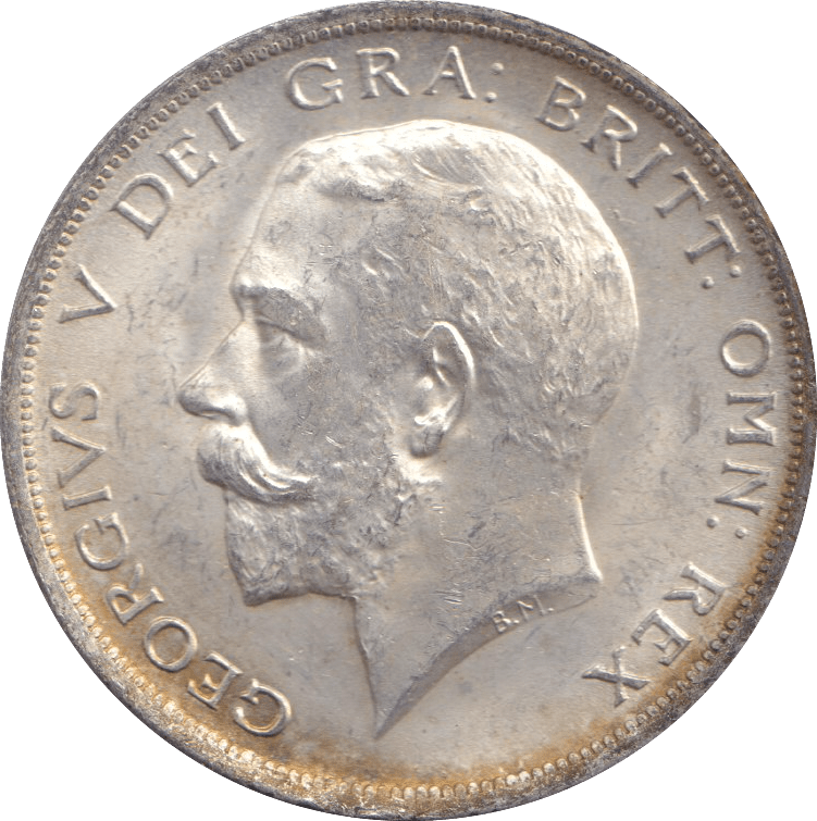 1917 HALFCROWN ( UNC ) 8 - HALFCROWN - Cambridgeshire Coins
