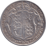 1917 HALFCROWN ( VF ) - HALFCROWN - Cambridgeshire Coins