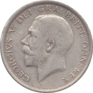 1917 HALFCROWN ( VF ) - Halfcrown - Cambridgeshire Coins
