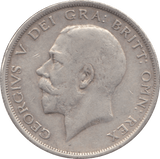 1917 HALFCROWN ( VF ) - Halfcrown - Cambridgeshire Coins