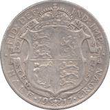 1917 HALFCROWN ( VF ) - Halfcrown - Cambridgeshire Coins
