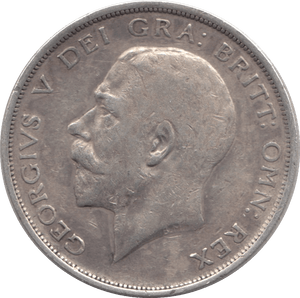 1917 HALFCROWN ( VF ) - Halfcrown - Cambridgeshire Coins