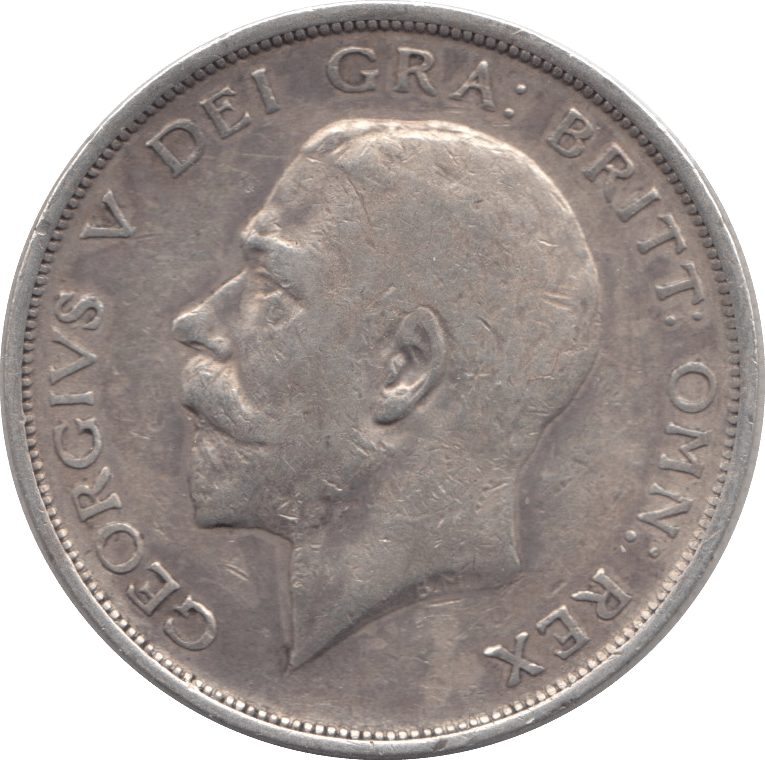 1917 HALFCROWN ( VF ) - Halfcrown - Cambridgeshire Coins
