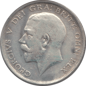 1917 HALFCROWN ( VF ) - Halfcrown - Cambridgeshire Coins