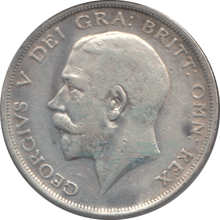 1917 HALFCROWN ( VF ) - Halfcrown - Cambridgeshire Coins