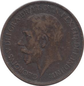 1917 HALFPENNY ( GF ) - HALFPENNY - Cambridgeshire Coins