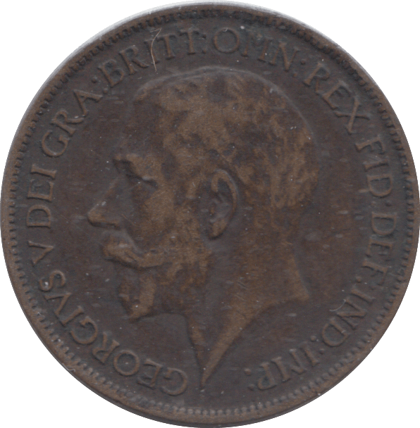 1917 HALFPENNY ( GF ) - HALFPENNY - Cambridgeshire Coins