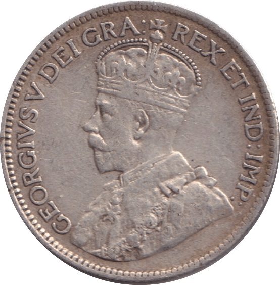 1917 NEWFOUNDLAND 25 CENTS - WORLD COINS - Cambridgeshire Coins