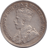 1917 NEWFOUNDLAND 25 CENTS - WORLD COINS - Cambridgeshire Coins