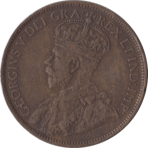 1917 ONE CENT CANADA - WORLD COINS - Cambridgeshire Coins