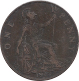 1917 PENNY ( GF ) - PENNY - Cambridgeshire Coins