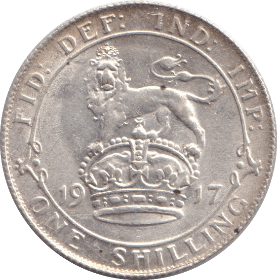 1917 SHILLING ( AUNC ) - SHILLING - Cambridgeshire Coins