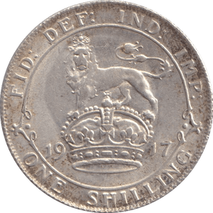1917 SHILLING ( AUNC ) - SHILLING - Cambridgeshire Coins