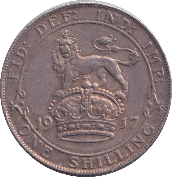1917 SHILLING ( EF ) - SHILLING - Cambridgeshire Coins