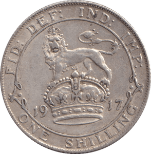 1917 SHILLING ( EF ) - SHILLING - Cambridgeshire Coins