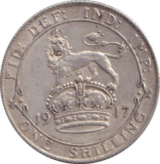 1917 SHILLING ( EF ) - SHILLING - Cambridgeshire Coins