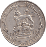 1917 SHILLING ( EF ) - SHILLING - Cambridgeshire Coins